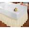 Home Details Beige Wrap Around Bed Ruffle, Twin/Full